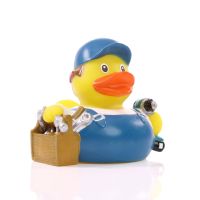 Monteur Quietscheente Handwerker Berufsente Badeente ca....