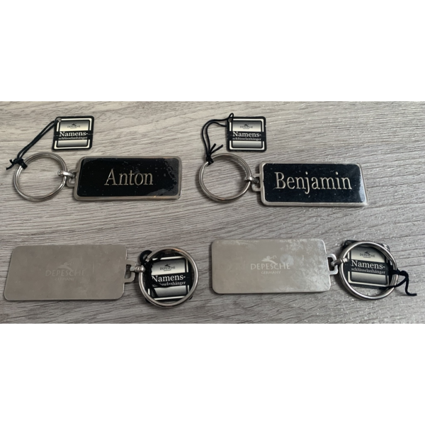 Arthur-Metall-Schlüsselanhänger - Männer - Namen - Keyring - DEP-Schlüsselanhänger-Arthur - UVP: € 2,95
