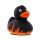 Flammen Rocker Quietscheente Badeente ca. 8 cm gross