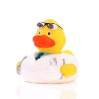 Zahnarzt Quietscheente Badeente ca. 8 cm gross Dentist