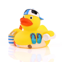 Strand Quietscheente Badeente ca. 8 cm gross