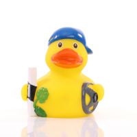 Fahranfänger  Quietscheente Badeente ca. 8 cm gross