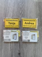 "Andrea" - Flaschenöffner Ortsschild Frauenname - Albatros-Geschenkartikel
