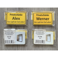 "Dennis" - Flaschenöffner Ortsschild...