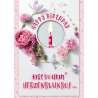 Geburtstag - Flashlight - Soundkarte und Lichtkarte im...