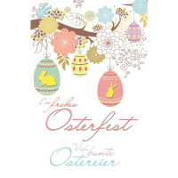 AV Ostern Glückwunschkarte mit Umschlag "Ein...