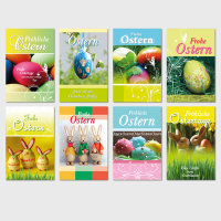 Ostern - 100 Glückwunschkarten sortiert mit...