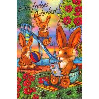 A 100er-Sortiment Ostern Karten 11x16cm mit Briefumschlägen UVP pro Karte: € 1,50