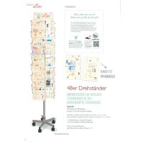 Sortiment Greenline Glückwunschkarten 100% Baumfrei 48 Dekore á 10 Stück mit Drehständer UVP: € 1416,00