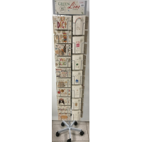 Sortiment Greenline Glückwunschkarten 100% Baumfrei 48 Dekore á 10 Stück mit Drehständer UVP: € 1416,00