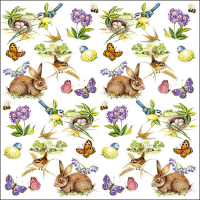 Ostern Servietten Lunch Napkin Lunch Format: 33 x 33 cm...