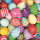 A - Ostern - Servietten Lunch – Napkin Lunch – Format: 33 x 33 cm – 3-lagig – 20 Servietten pro Packung – Colourful Eggs FSC Mix - farbige Eier