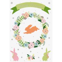 Ostern - Glückwunschkarte im Format 11,5 x 17cm mit...