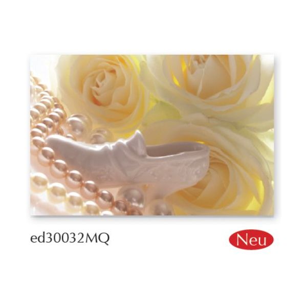Hochzeit - Midi-Karte - Mini-Karte - Glückwunschkarte mit Briefumschlag - Format 12 x 8,2 cm