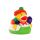 Clown Quietscheente Badeente ca. 8 cm Karneval Fasching Kindergeburtstag Zirkus