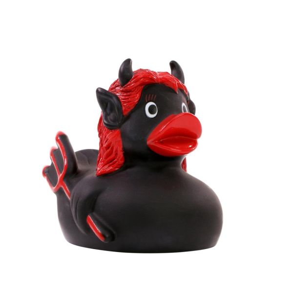 Teufelin Quietscheente Badeente ca. 8 cm gross