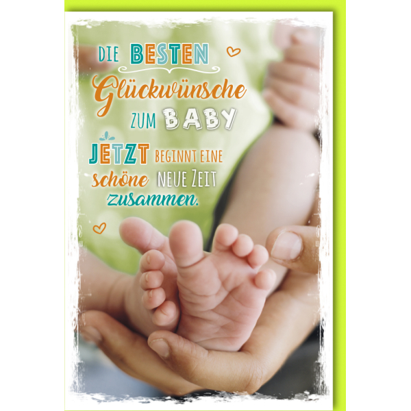 American Greetings – 6-teiliges Baby-Kartenset Für Babyparty & Glückwünsche, Inkl. Umschläge