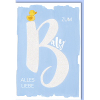 Geburt Baby Freudiges Ereignis Karte mit Umschlag...