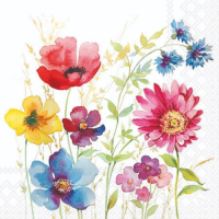 Cocktail Servietten 25 x 25 cm 3-lagig 20 Servietten...