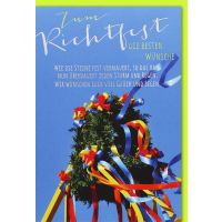 Neues Heim Glückwunschkarte mit Umschlag Richtfest