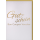 Gutschein Glückwunschkarte mit Umschlag Goldene Schrift Gutschein Bon Coupon Voucher
