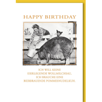 Geburtstag Glückwunschkarte mit Umschlag Frau...