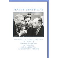 Geburtstag Glückwunschkarte mit Umschlag...