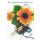 Jugendweihe Glückwunschkarte mit Umschlag  Sonnenblume Alles Gute