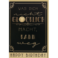 A Geburtstag Glückwunschkarte mit Umschlag Hipsta...