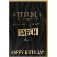 Geburtstag Hipsta Glückwunschkarte mit Umschlag...