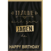 Geburtstag Hipsta Glückwunschkarte mit Umschlag...