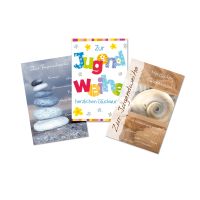 Jugendweihe - Mehrfachpackung 3er - 3 Karten – 3...