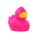 Ente pink unifarbene Ente Quietscheente Badeente ca. 8 cm gross