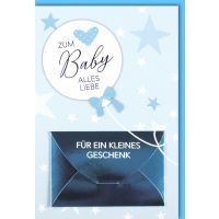 A Geburt Baby Freudiges Ereignis Geldkarte Karte mit...