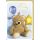 Geburt Baby Freudiges Ereignis Karte mit Umschlag Teddybär Luftballons Junge