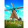 Geburtstag Glückwunschkarte mit Umschlag Windmühle