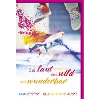 A Geburtstag Glückwunschkarte mit Umschlag...