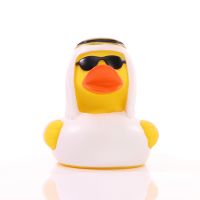 Scheich Quietscheente Badeente ca. 8 cm gross OPEC-Ente...