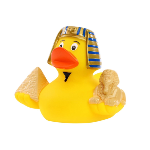 Ägypten Quietscheente Badeente ca. 8 cm gross