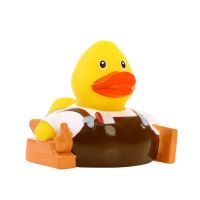 Tischler Handwerker Quietscheente Badeente ca. 8 cm gross...