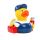 Quietsche-Ente Badeente Berufsente "Klempner Installateur" Badeente ca. 8 cm gross