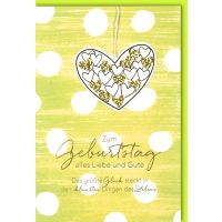 Geburtstag Herzen im Herz alles Liebe und Gute...