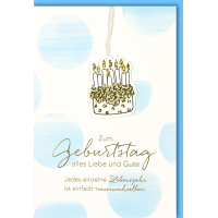 Geburtstag   Glückwunschkarte mit Umschlag Jedes...