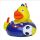 Fußballfan Frankreich Sportente Quietscheente Badeente ca. 8 cm gross