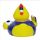 Fußballfan Frankreich Sportente Quietscheente Badeente ca. 8 cm gross