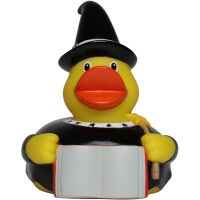Zauberer Magier Quietscheente Badeente ca. 8 cm Hexer Hexenmeisterin