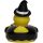 Zauberer Magier Quietscheente Badeente ca. 8 cm Hexer Hexenmeisterin