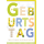 Geburtstag Bunte Buchstaben Herzlichen Glückwunsch Glückwunschkarte mit Umschlag