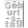 Geburtstag Glückwunschkarte mit Umschlag Buchstaben mit Prägung Alles Gute
