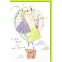 Geburtstag   Glückwunschkarte mit Umschlag...